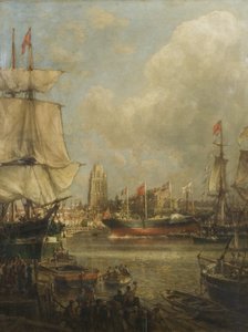 De Lancering van de Great Western door Arthur Wilde Parsons
