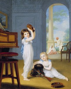 Emily en George Mason, c.1794-95 door Arthur William Devis