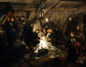 De dood van admiraal Lord Nelson, 1805 1807