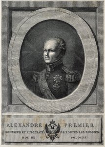 ALEXANDER I van Rusland (1777-1825). Tsaar van Rusland (1801-1825). door Artist Unknown