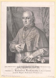 Aloysius Jozef graaf Kolovrat Krakowski door Artist Unknown