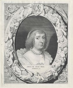 Amalie gravin van Solms-Braunfels door Artist Unknown