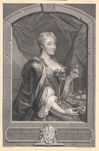Anna Katharina von Scheidlin door Artist Unknown