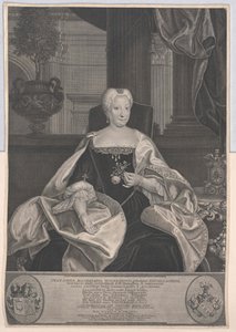 Anna Magdalena Engelland door Artist Unknown