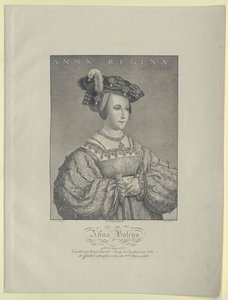 Anne Boleyn door Artist Unknown