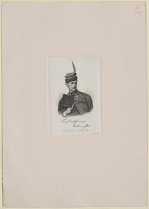 Anton baron Bechtolsheim-Mauchenheim (druk) door Artist Unknown