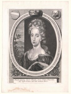 Aartshertogin van Oostenrijk Antonie door Artist Unknown