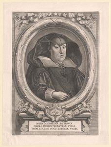 Aartshertogin van Oostenrijk Maria Magdalena door Artist Unknown