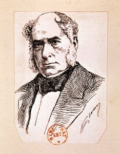 BESSEMER Sir Henry, Engels uitvinder en ingenieur (tekening) door Artist Unknown