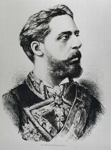CARLOS VII, Carlos Maria de los Dolores de Borbon y Austria-Este (1848-1909). Carlistische troonpretendent van Spanje als Carlos VII. Spanje. Carlisme. Charles VII, Carlistische troonpretendent. Gepubliceerd in 