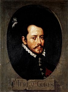 CORTES Hernan (1485-1547). Spaanse veroveraar van Mexico