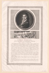 Camille Desmoulins door Artist Unknown