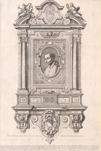 Carlo Borromeo (afdruk) door Artist Unknown