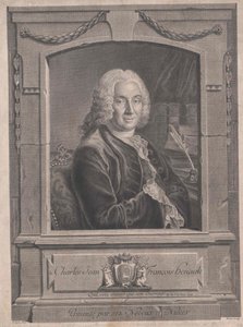 Charles-Jean-Francois Henault door Artist Unknown