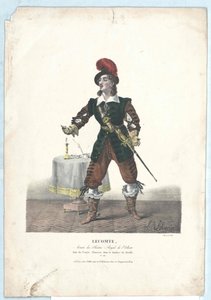 Charles Horace Badun Lecomte door Artist Unknown