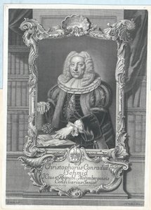 Christoph Conrad Schmid door Artist Unknown