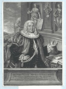 Christoph Frederick Imhof door Artist Unknown