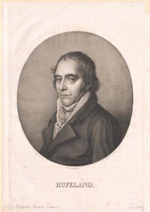 Christoph Wilhelm Hufeland door Artist Unknown