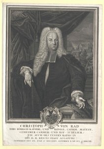 Christoph von Rad door Artist Unknown