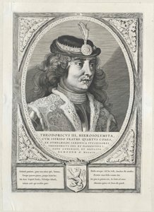 Graaf van Holland Dietrich III door Artist Unknown