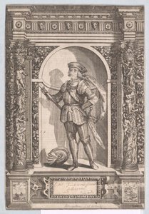 Graaf van Zollern Eitel Frederik II door Artist Unknown