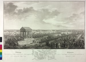 Bevuiling op 11 oktober 1833 door Artist Unknown