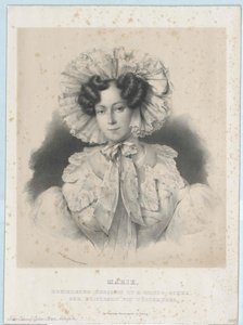 Hertogin van Württemberg Marie door Artist Unknown