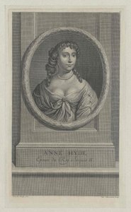 Hertogin van York Anne Hyde door Artist Unknown