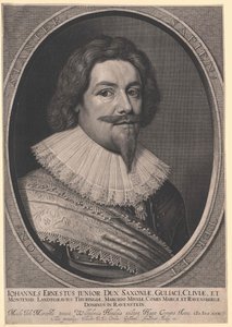 Hertog van het Huis van Saksen-Weimar Johann Ernst I door Artist Unknown