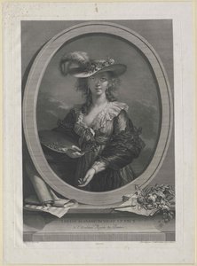 Elisabeth Vigee-Lebrun door Artist Unknown