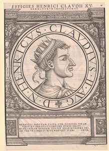 Keizer Hendrik II van de Heilige door Artist Unknown