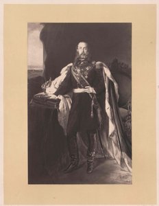 Keizer van Mexico Maximiliaan I door Artist Unknown