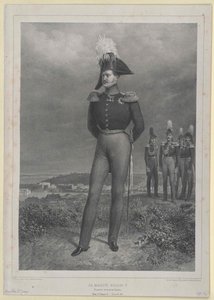 Keizer van Rusland Nicolaas I door Artist Unknown