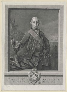 Keizer van Rusland Peter III door Artist Unknown