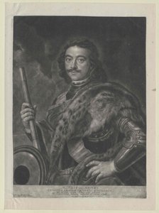 Keizer van Rusland Peter I de Grote door Artist Unknown