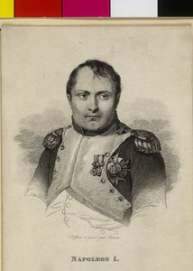 Keizer van de Fransen Napoleon I Bonaparte door Artist Unknown