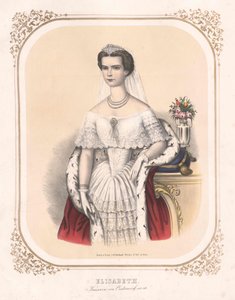 Keizerin van Oostenrijk Elisabeth door Artist Unknown
