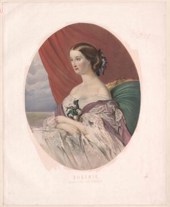 Keizerin van Frankrijk Eugenie door Artist Unknown