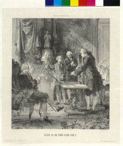 Episode uit de jeugd van keizer Jozef II door Artist Unknown