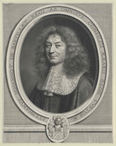 Etienne de Bartillat (druk) door Artist Unknown