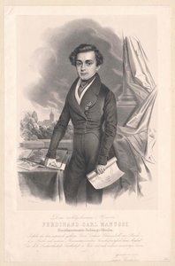 Ferdinand Karl edelman von Manussi door Artist Unknown