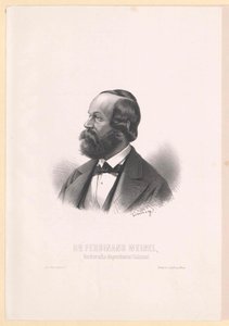 Ferdinand Weigel door Artist Unknown