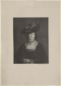 Francesca von Wertheimstein door Artist Unknown