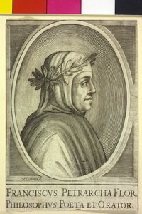 Francesco Petrarca door Artist Unknown