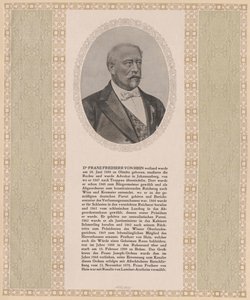 Franz Baron Hein door Artist Unknown