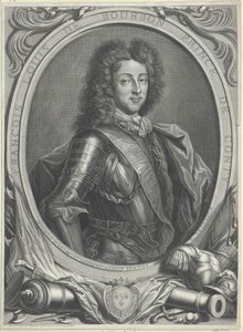 Franz Ludwig prins Conty door Artist Unknown