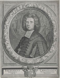 Frederic Christian von Plettenberg-Lenhausen door Artist Unknown