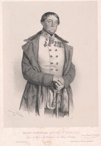 George baron August von Auenfels door Artist Unknown
