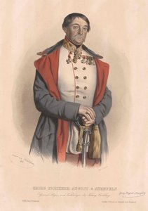 George baron August von Auenfels door Artist Unknown