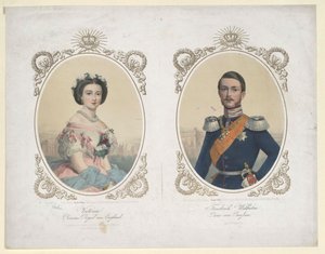 Duitse keizer en koning van Pruisen Frederik III door Artist Unknown